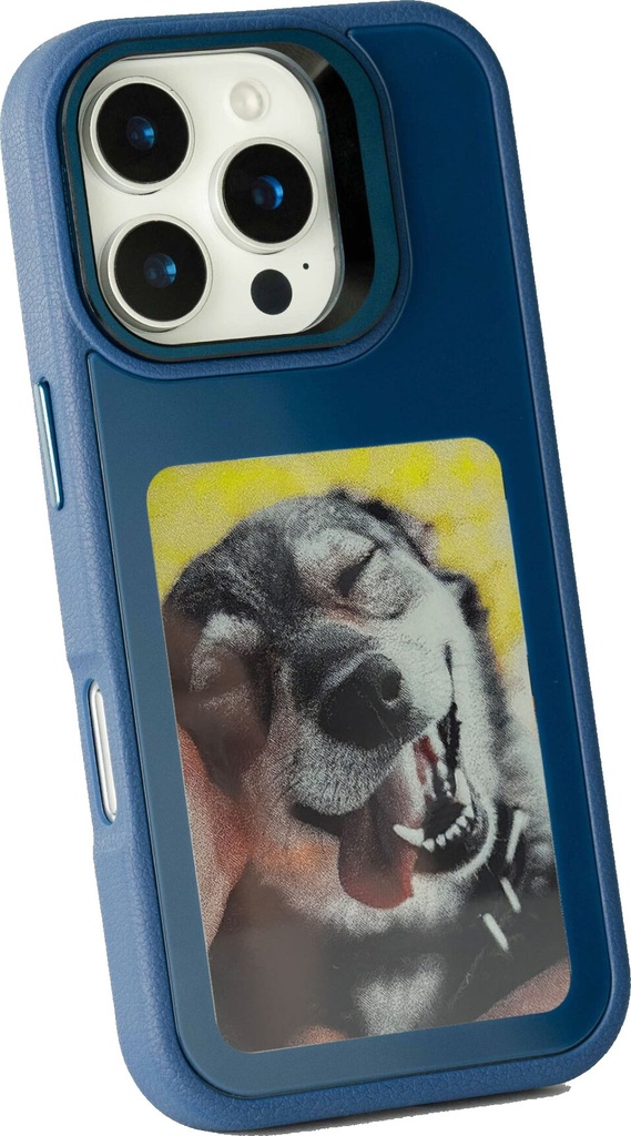 Ai Vista E-Ink Cover iPhone 16 Pro - Blue