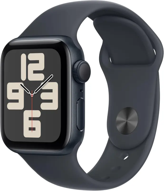 Apple Watch SE-2024- GPS 40mm MIDNIGHT Aluminium Case with SB Sport Band - S/M