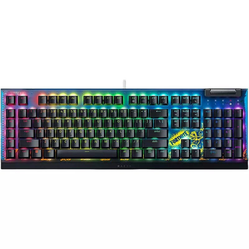 Razer Blackwidow V4 X (Yellow Switch) - Fortnite Ed. 
