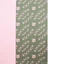 Wrapping Paper Green Pattern + Pink Souq Remix
