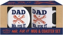 Mr Fix It Mug And Coaster - Gentleman'S Emporium