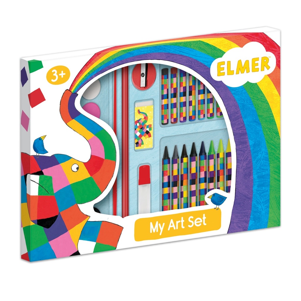 Window Art Set - Elmer