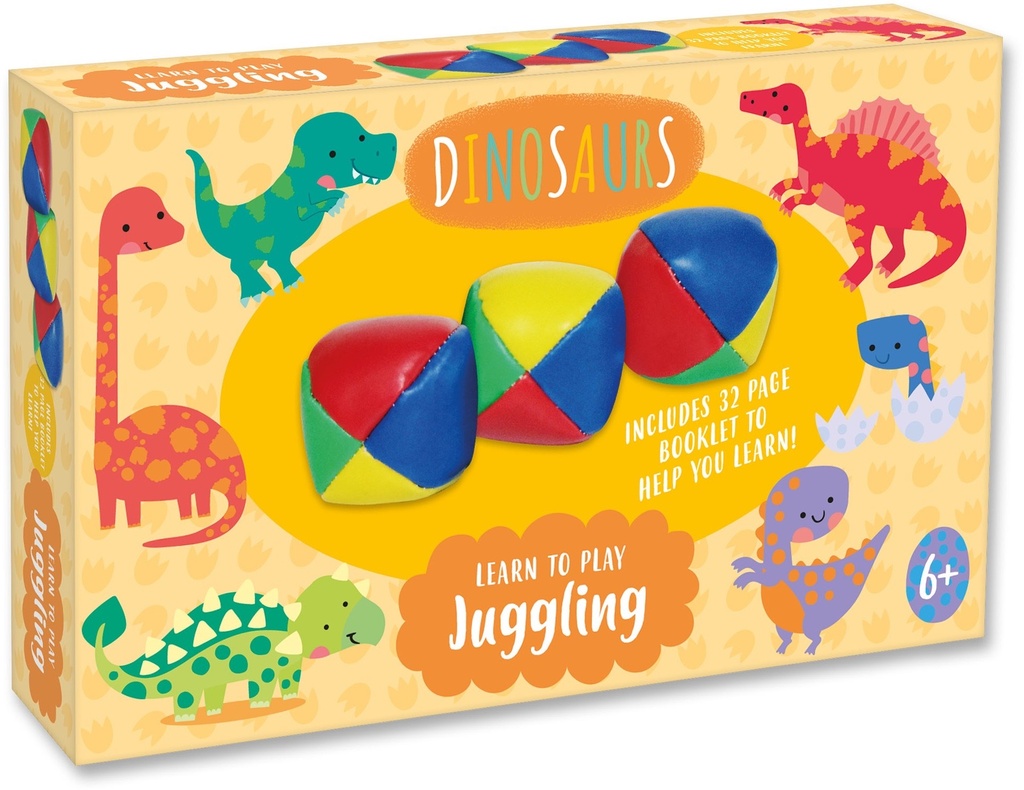Learn To Play Juggling - Dinosaurs