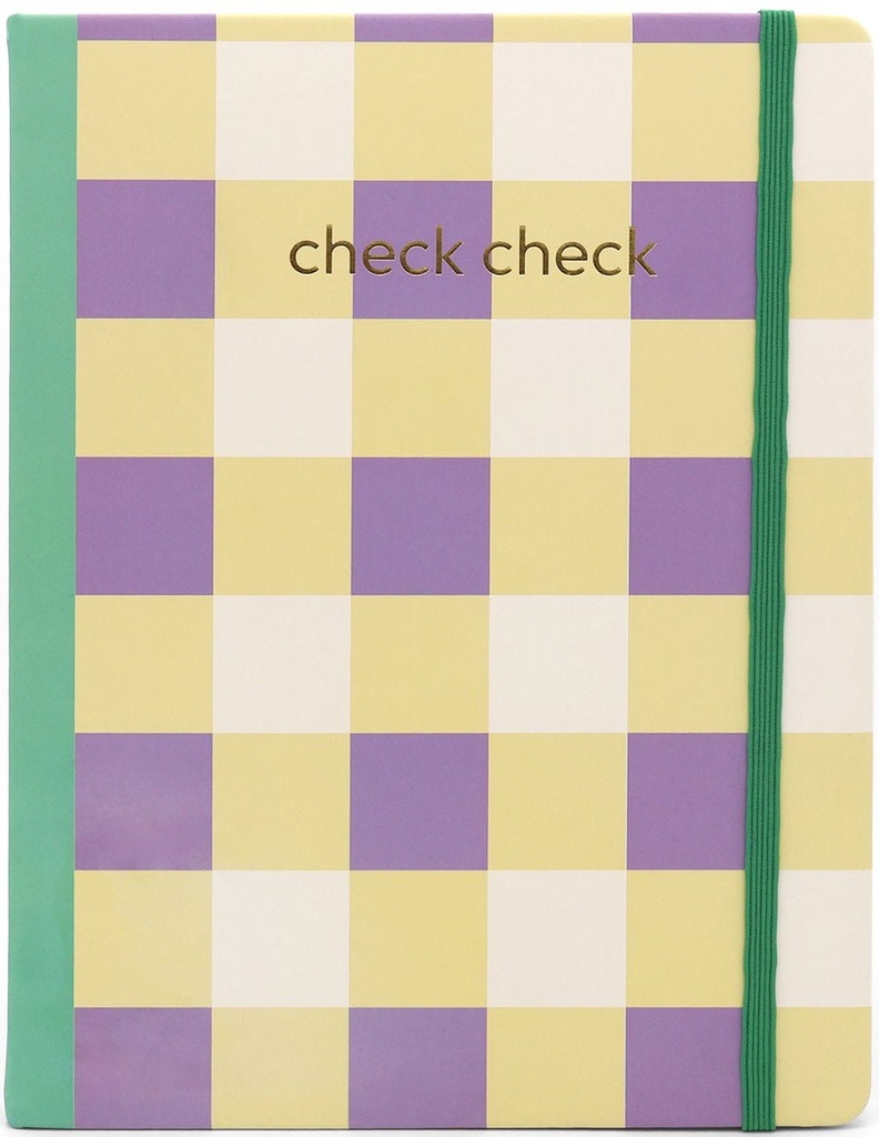 B5 Pu Journal - Saje - Check Check
