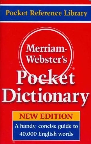 Merriam-Webster's Pocket Dictionary, Newest Edition