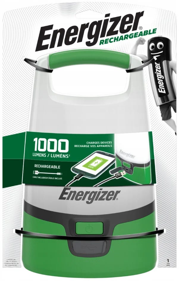 Energizer Rechargeable Usb Lantern Alurl7