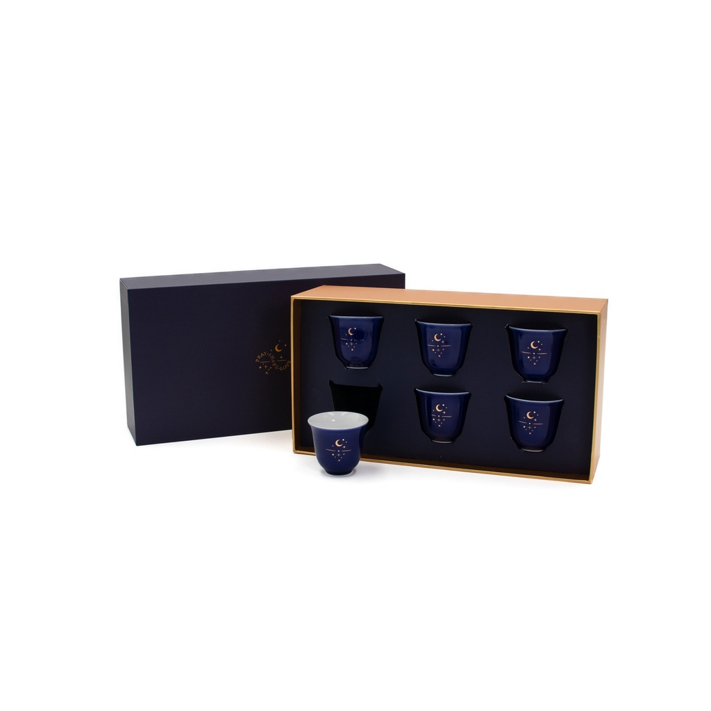 Cawa Cup - Set of 6 Pcs- Blue