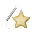 Celestial Gold Star Led Hanging Light Decoration