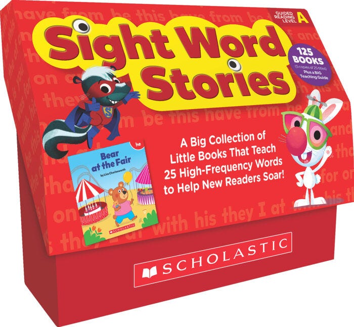 Sight Word Stories: Level A (Classroom Set)