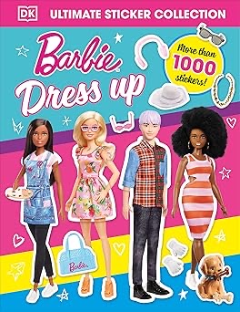Barbie Dress the Doll Sticker Book
