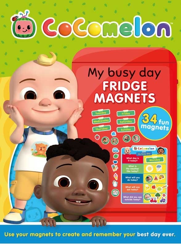 Cocomelon My Calendar Fridge Magnets