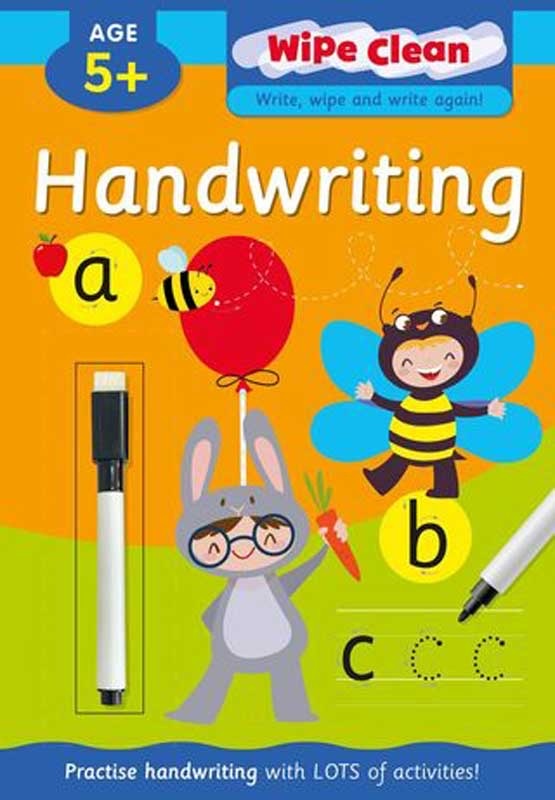 Wipe Clean Book Handwriting