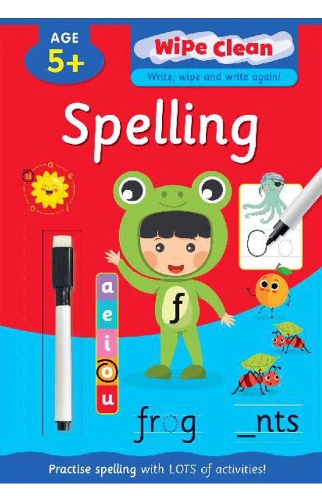 Wipe Clean Book Spelling