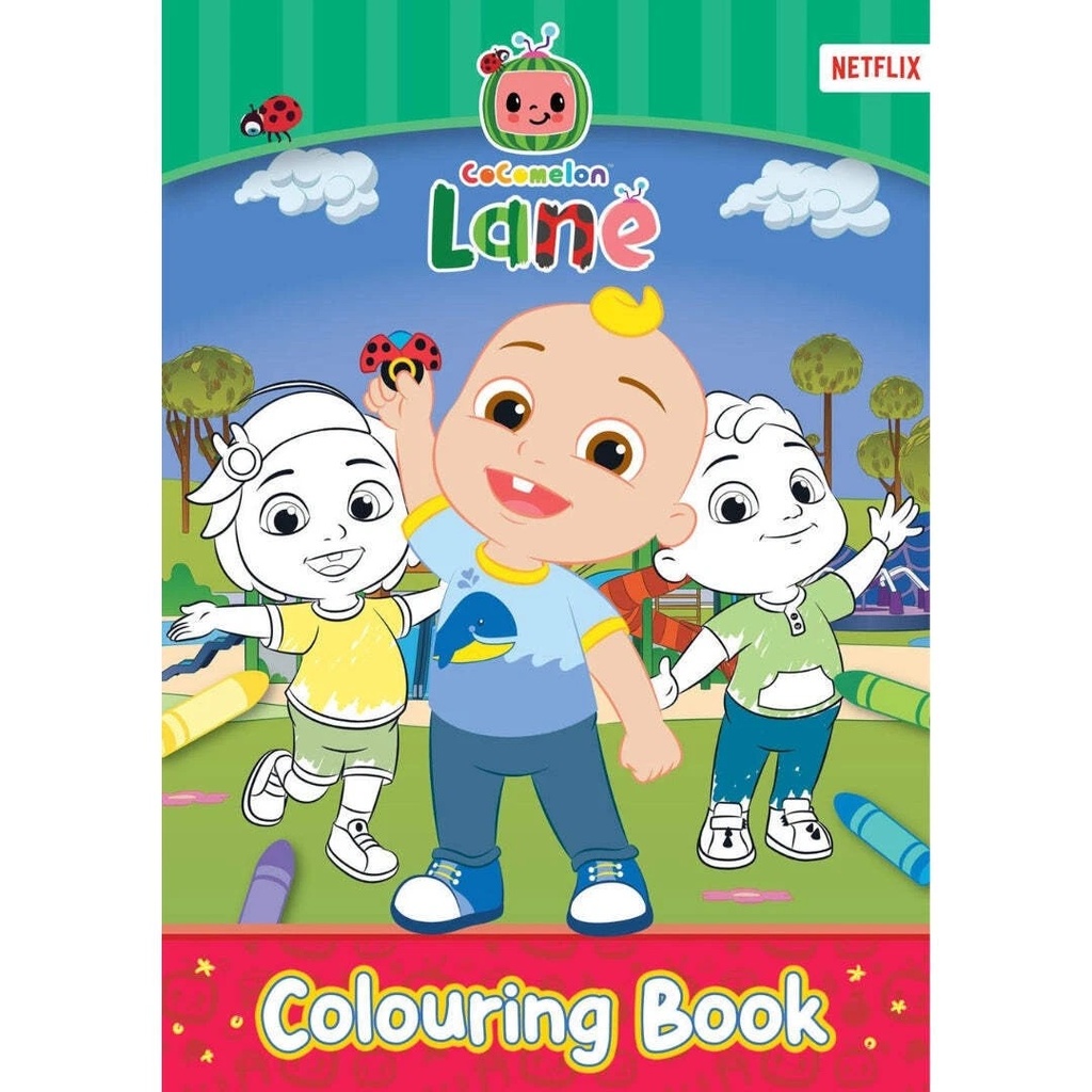 Cocomelon Lane Colouring Book 