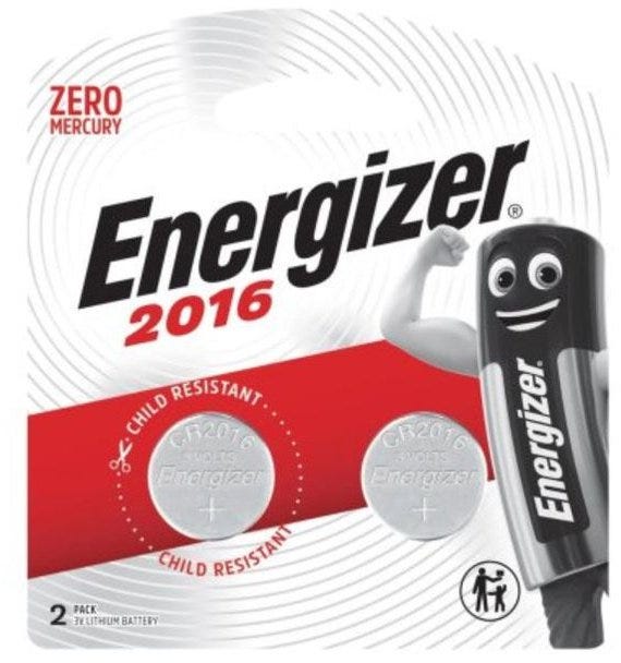 Energizer ENR LITH CR2016 BP2
