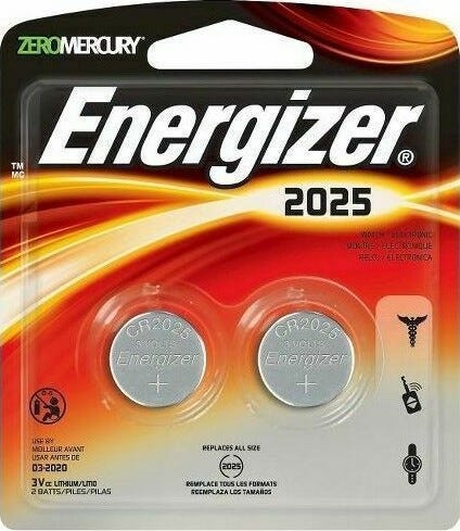 Energizer ENR LITH CR2025 BP2