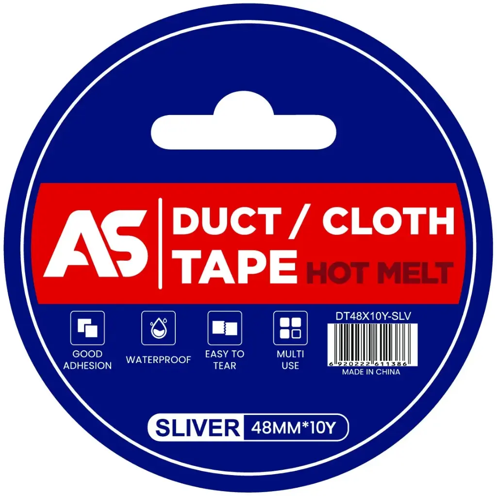 Tape Duct 180mic X  48mm X  10Y Silver 