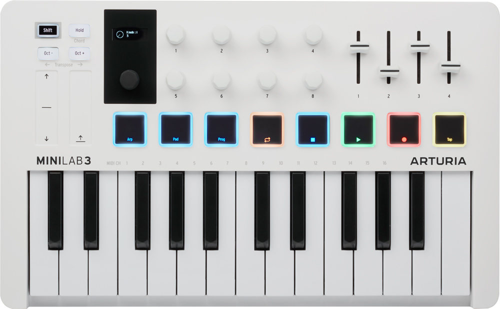 Arturia MiniLab MKIII - White