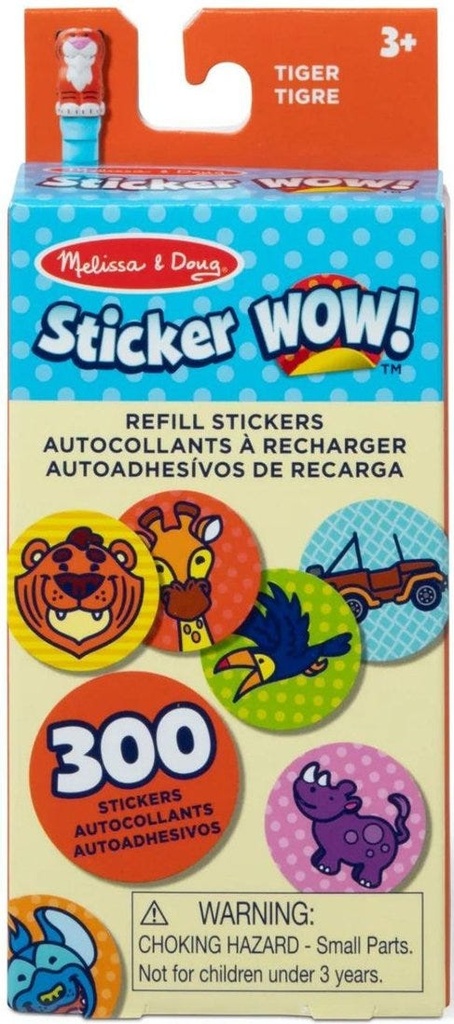 Sticker WOW! Refill Stickers - Tiger