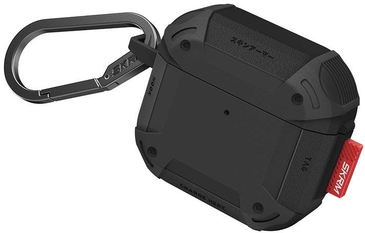 Skinarma Airpods 4 Mecha Ce Balck