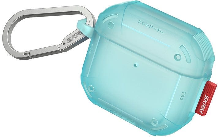 Skinarma Airpods 4 Mecha Ce Teal