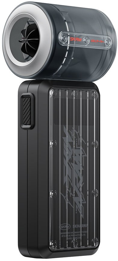 Skinarma Portable Handheld Fan 4,000 Mah Gyro Black