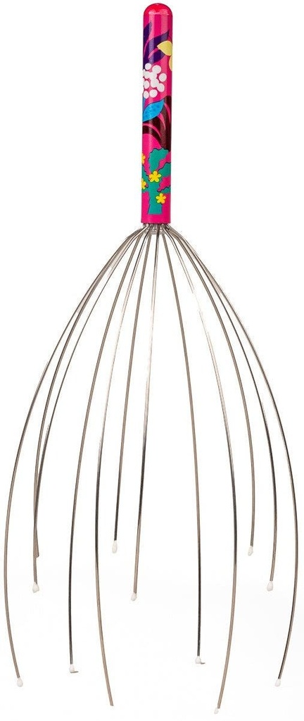 Kikkerland Head Massager Botanical Asst