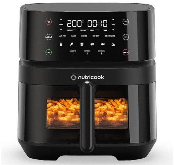 Nutricook Nc-Af357V 3  Air Fryer 5.7 Ltr