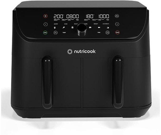 Nutricook Nc-Afd185V Air Fryer Duo  2 Vision 8.5L