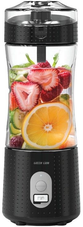 Green Lion Blend Mate Portable Juicer,Black