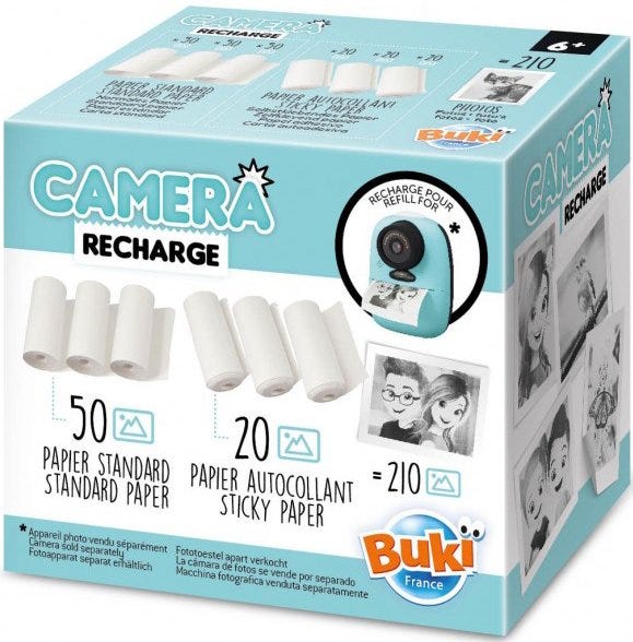 Buki Instant Print Camera Refill