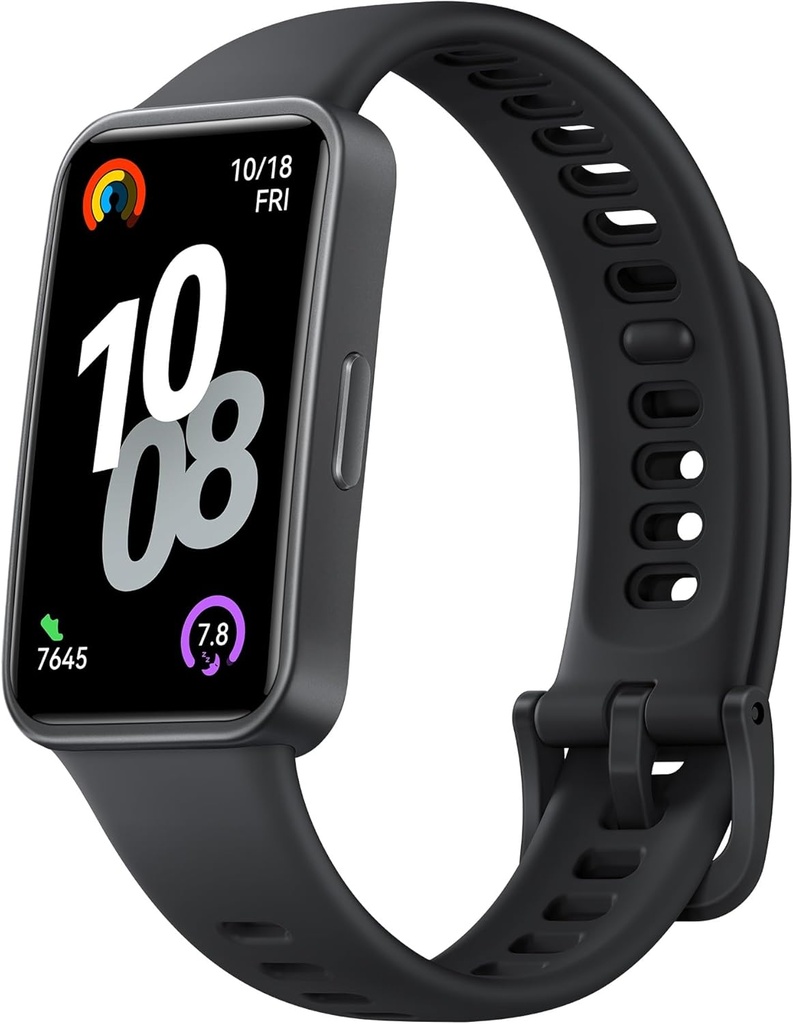 Huawei Band 10 Black - Black Fluoroelastomer Strap