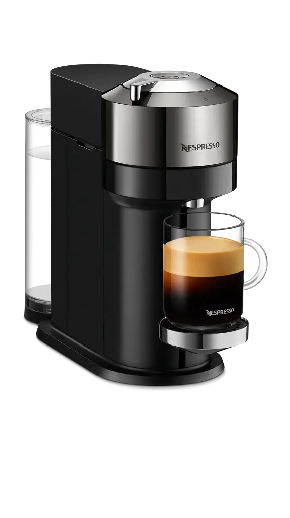 Nespresso Vertuo Next Coffee Machine - Chrome