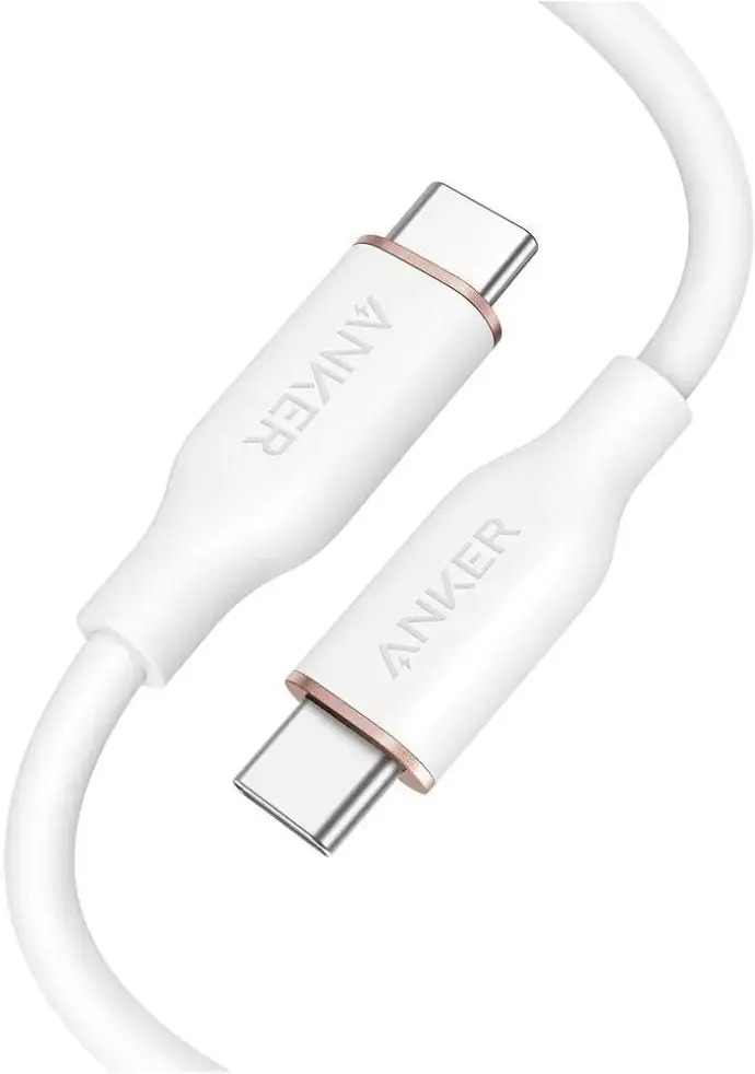 Anker A8552H21 Powerline Iii Flow Usb-C To Usb-C Cable White