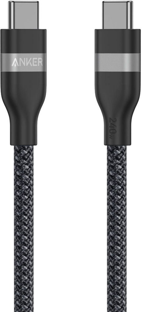 Anker A82E2H11 Usb-C To Usb-C Cable (3Ft, 240W, Upcycled-Braided) B2B - Un (Excluded Cn, Euro