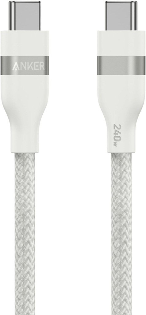 Anker A82E2H21 Usb-C To Usb-C Cable (3Ft, 240W, Upcycled-Braided) B2B - Un (Excluded Cn, Europe)