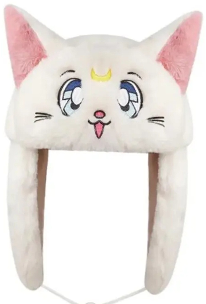 Anime Sailor Moon Artemis Nuna Ushanka Hat Cute Winter Hat