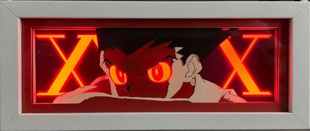 Hunter x Hunter Gon Freecss LED Light Box with Remote Control