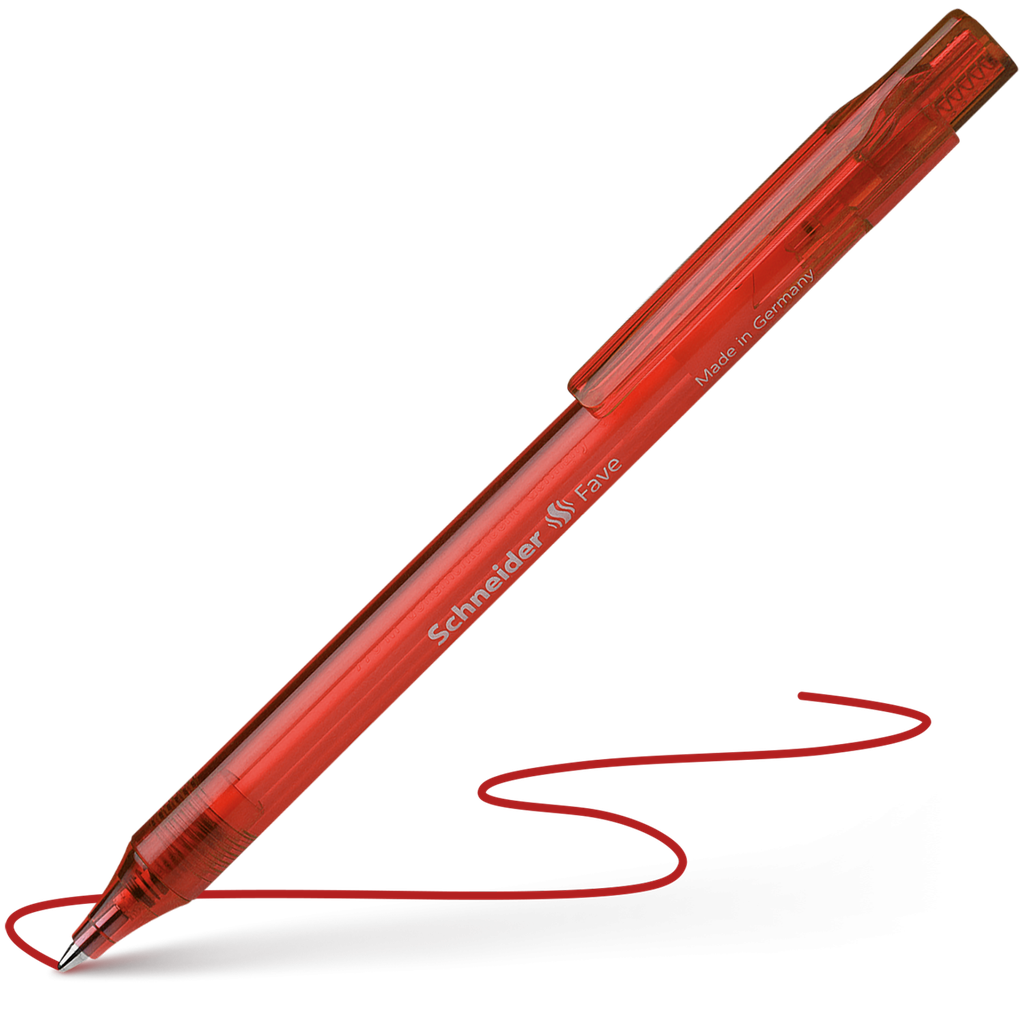 Ballpoint Pen Fave Red Refill 770 M Red