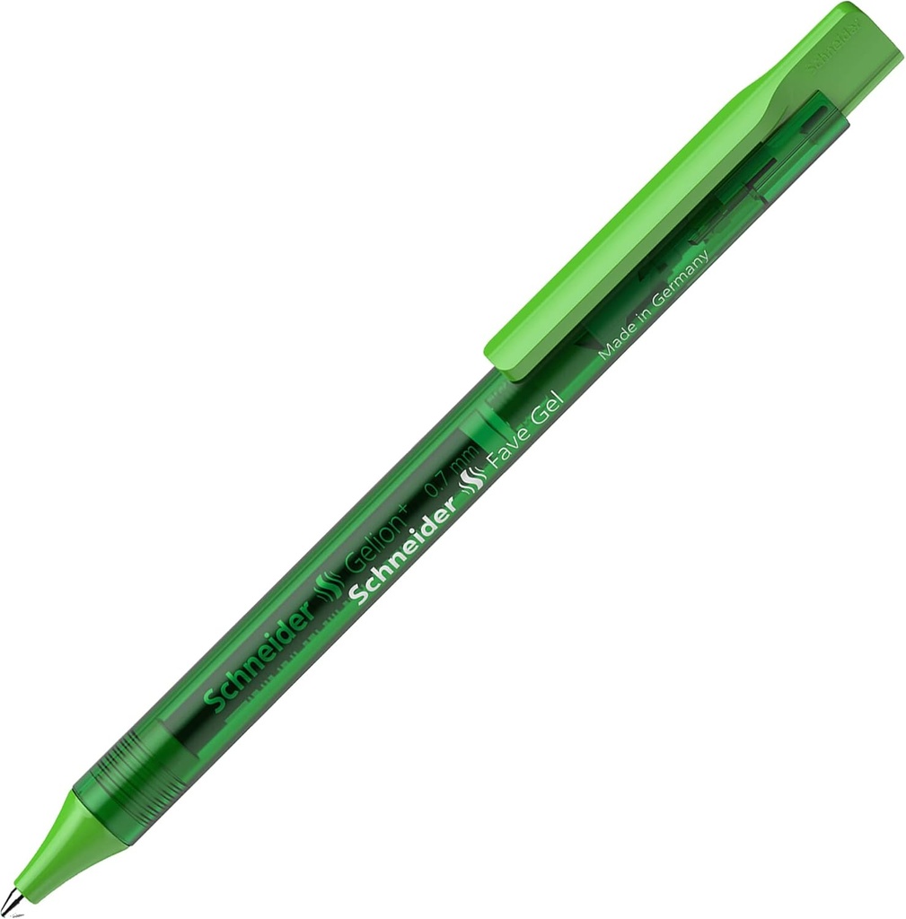 Gel Ink Pen Fave Gel Green Refill Gelion + 0.7 Green 