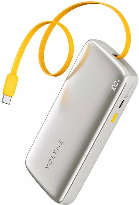 Voltme Hypercore Rollz 10K 30W Power Bank  - Champagne