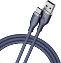 Voltme Powerlink Rugg Double Nylon Cable Usb A To Type C 3A / 1M (60W) Blue