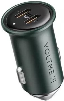 Voltme Cazo 30 CC Car Charger (30W) England GREEN 