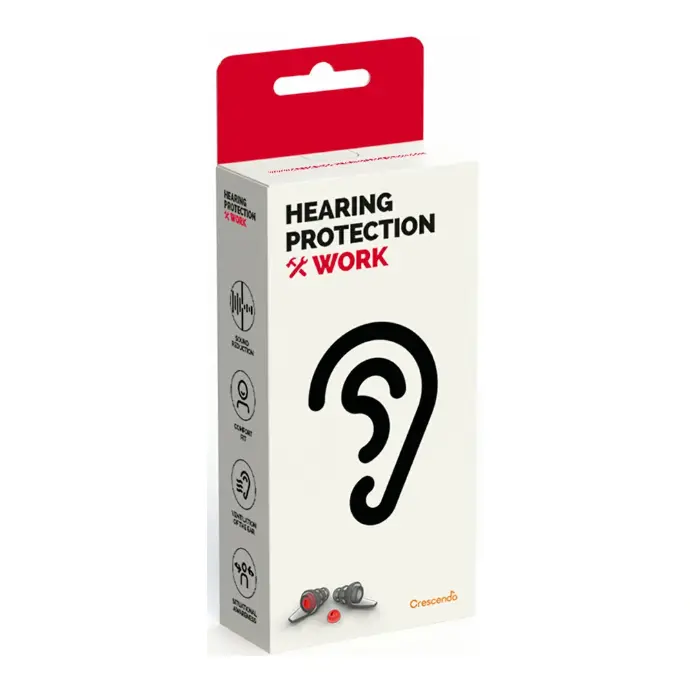 Crescendo Dynamic Ear Company Packed  Work Eco Box Red Later
