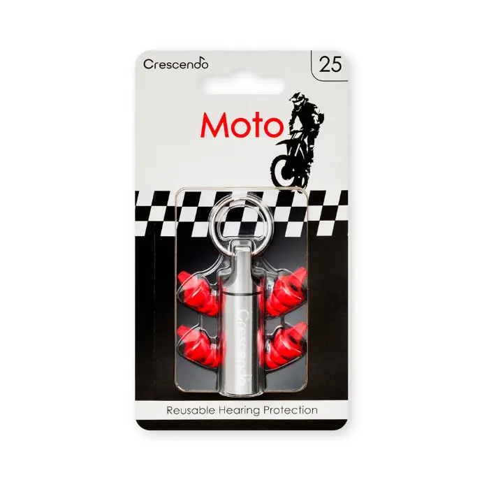 Crescendo Cresendo Hearing Protection Moto 25