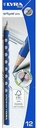 Pencil Graphite Hb Packet Of 12  Groove Slim