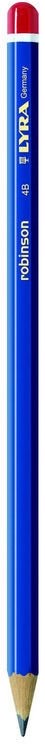 Pencil Robinson 4B Packet Of 14 Lyra