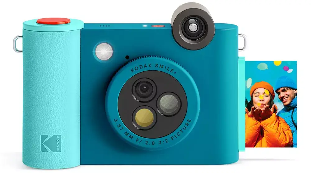 Kodak Smile + Instant Print D/ Camera-Blue