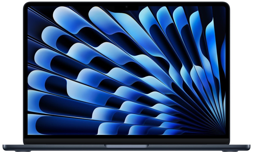 Apple MacBook Air 13-inch M4 chip with 8-core GPU , 16GB, 256GB SSD - Midnight 