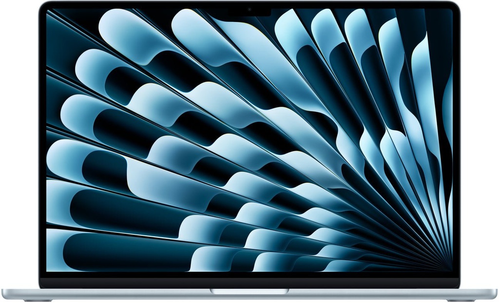 Apple MacBook Air 15-inch M4 chip with 10-core GPU , 16GB, 256GB SSD - Sky Blue 